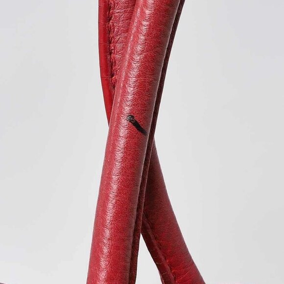 Prada Dark Red Vitello Daino Leather Tote Bag - Picture 7 of 12